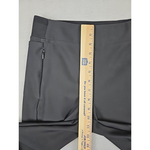 ATHLETA Pants Size 6 26x27 Black Stellar Tight High Rise Zip Pockets 982974 - Picture 5 of 10